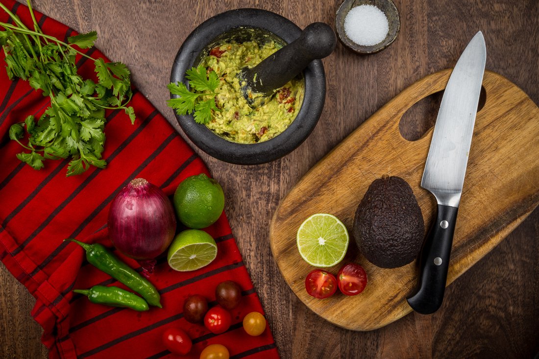 Fresh guacamole