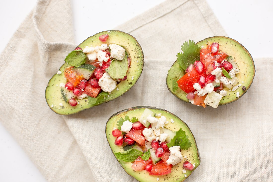Stuffed avocado specialty